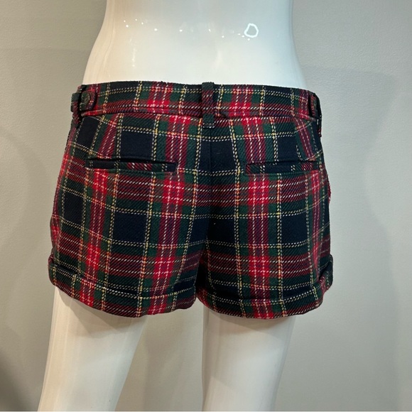 Abercrombie & Fitch Tartan Trouser Shorts - Picture 7 of 11